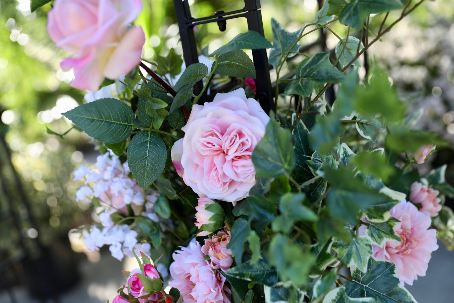 wedding decor, aisle decor, wedding flowers, artificial wedding flowers