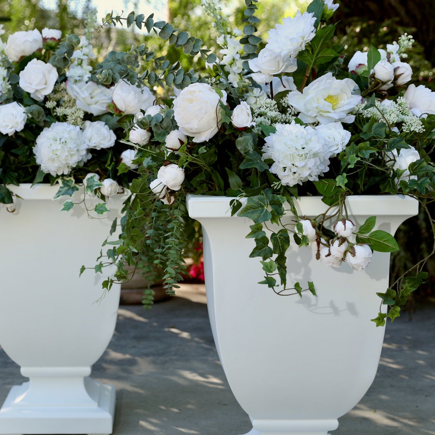 wedding decor, aisle decor, wedding flowers, artificial wedding flowers