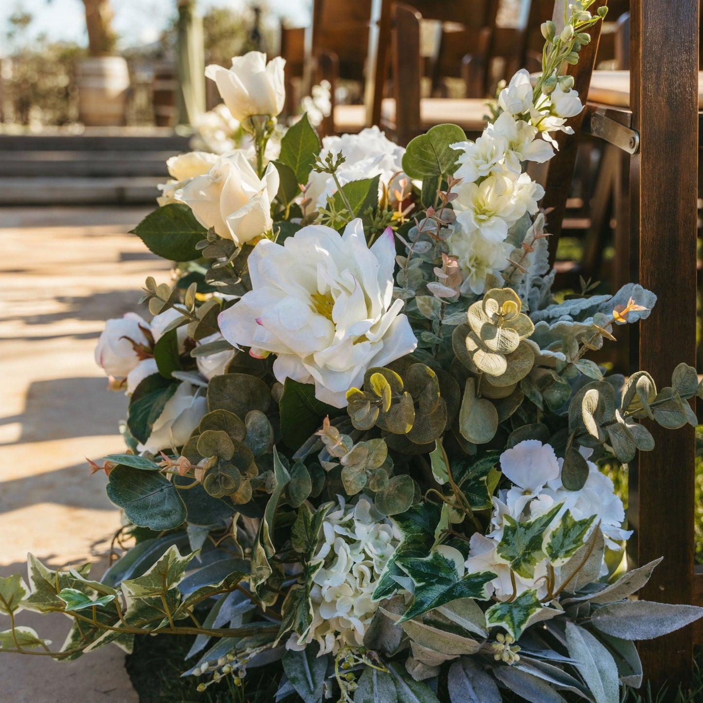 The Elizabeth Aisle Flowers